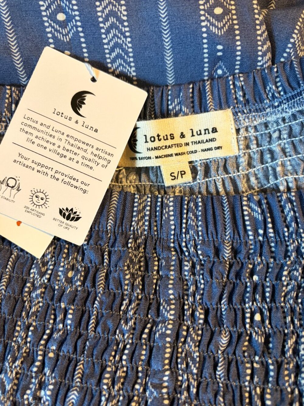 NWT Lotus & Luna Harem Pants - Picture 3 of 4